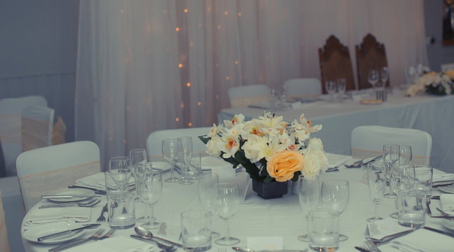 Wilford Suite set up for Wedding Reception