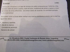 Cardápio