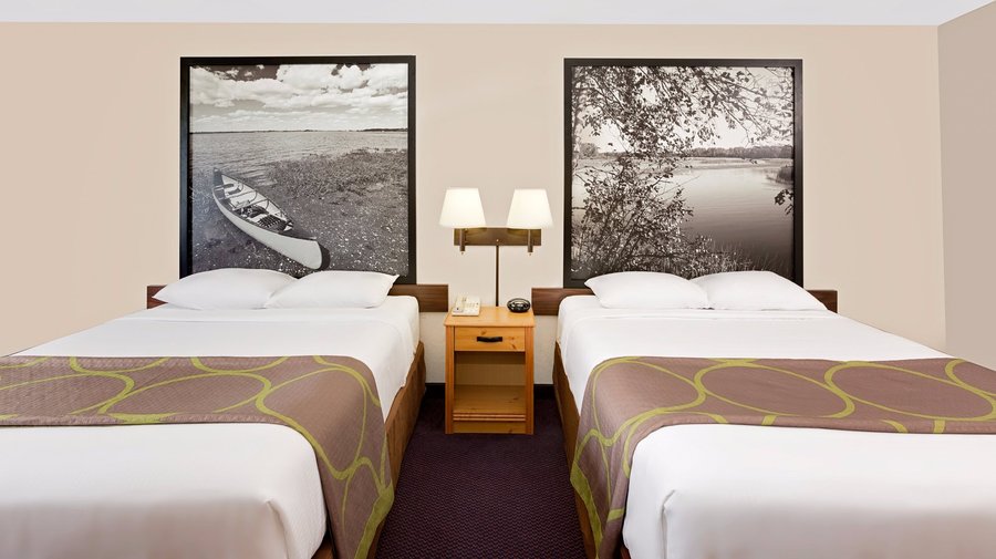 Two Queen Size Bed Guest Room