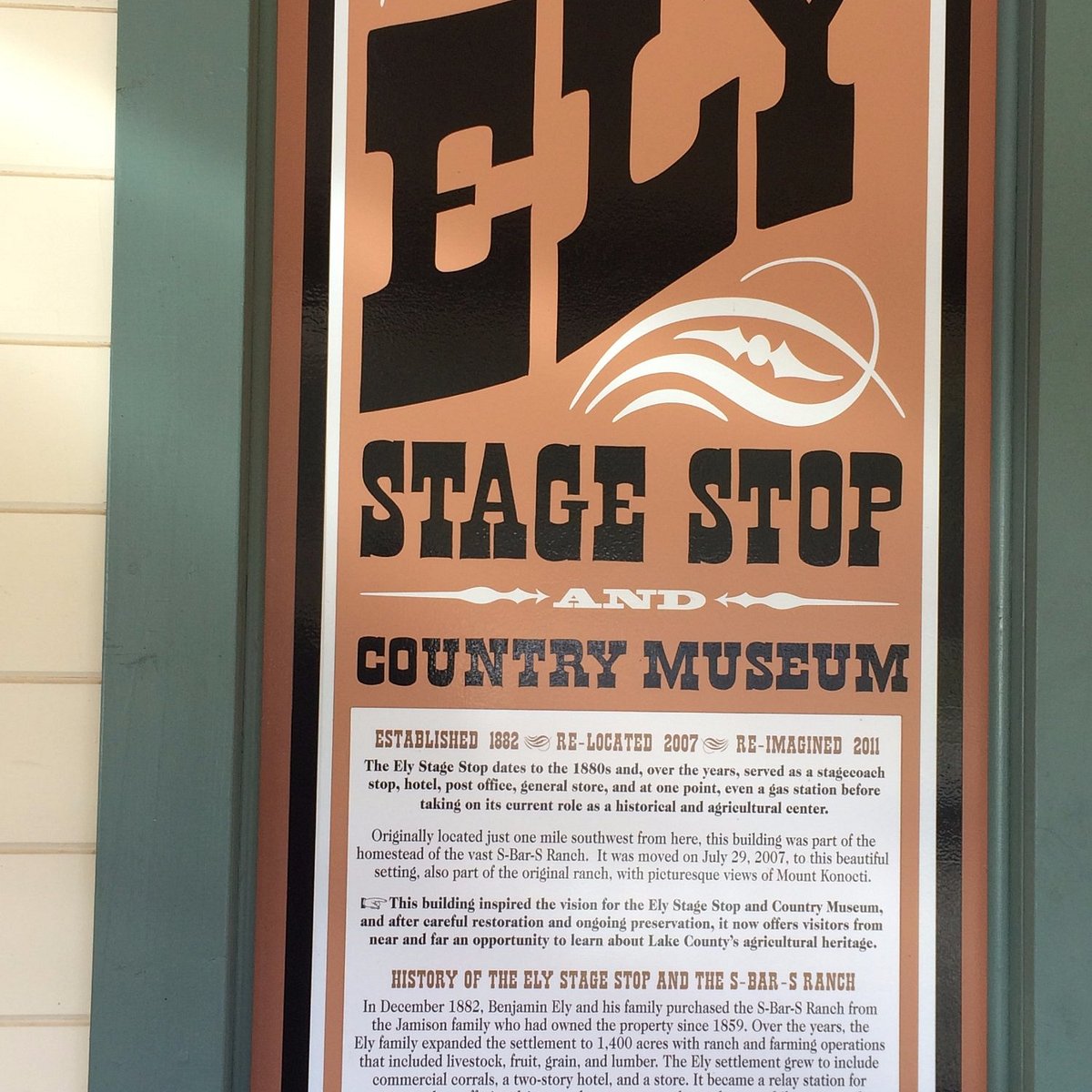 Ely Stage Stop and Country Museum (Kelseyville) 2022 Alles wat u moet