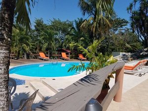 Piscine et plage