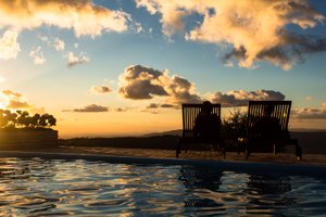 Piscina e praia