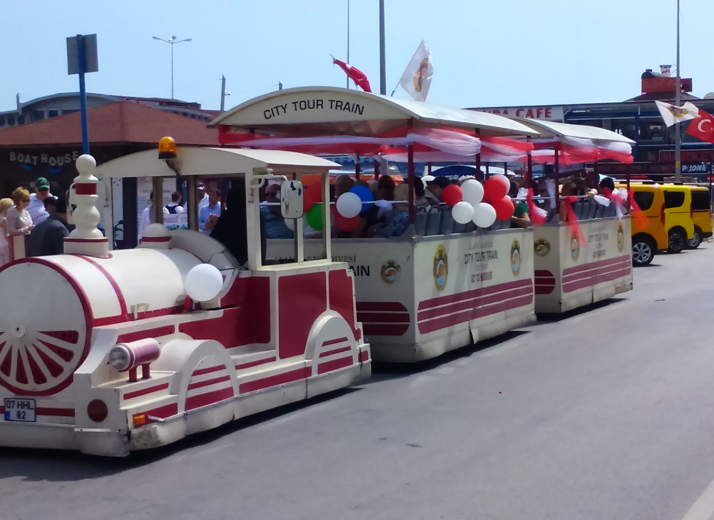 alanya city tour train