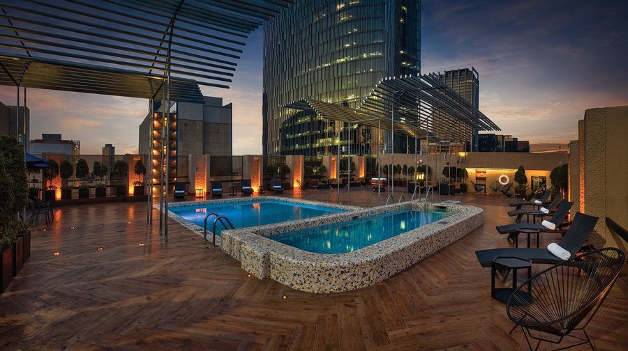 Pent House at night