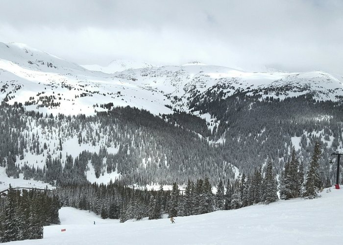 Loveland Lift 1 to the top at Cat Walk Slope- Breath taking!