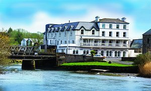 The West Cork Hotel in Skibbereen, image may contain: Villa, Waterfront, Canal, Hotel