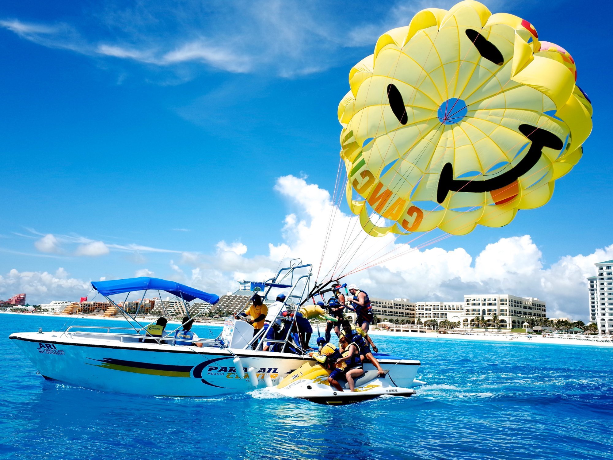 parasail cancun