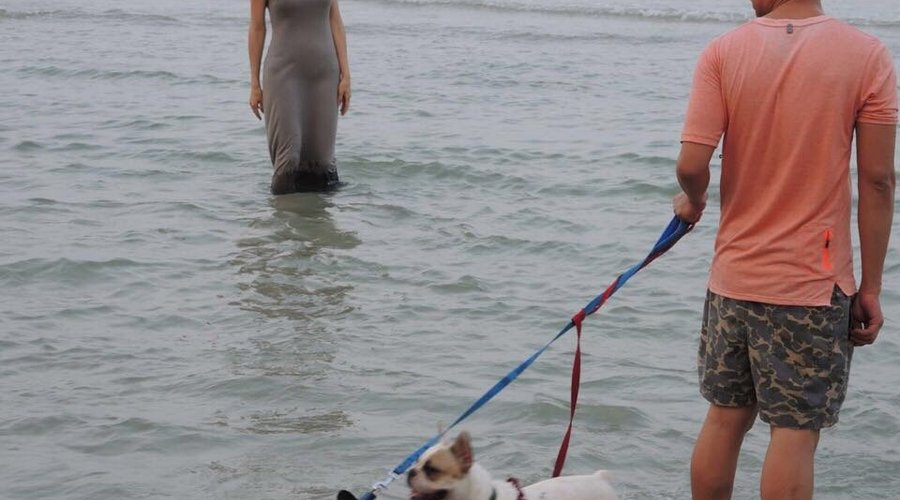 nice beach with your host