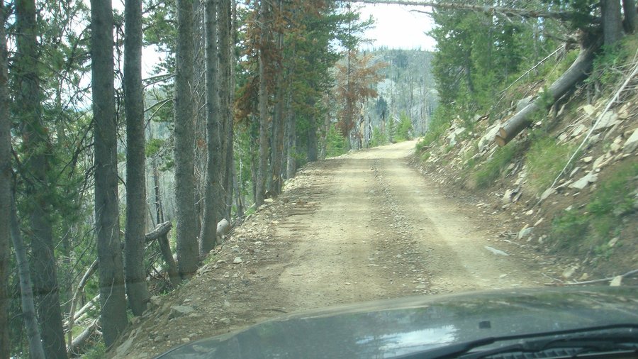 Good Road ahead and no traffic