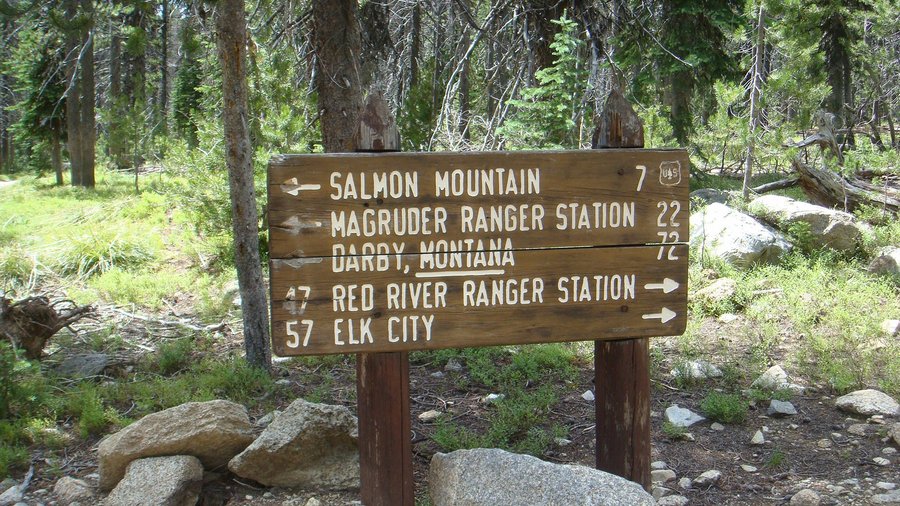 About 3/4 of the way through Maguder on to Elk City, ID