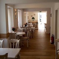 Das Café aus einem anderen Punkt gesehen
