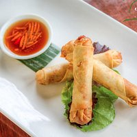 The chinese inspired spring rolls are a curry bowl favorite.