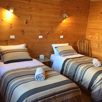 One bedroom Cabin seperate twin beds