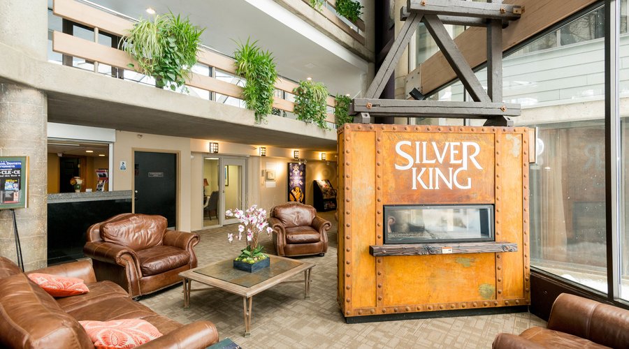 Lobby at the Silver King Hotel