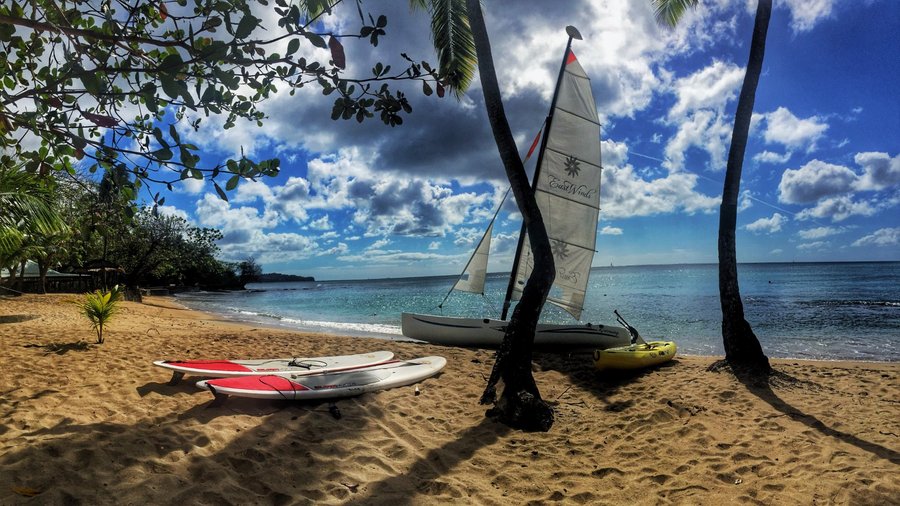 Learn to sail with our qualified instructors - all part of the all inclusive package.