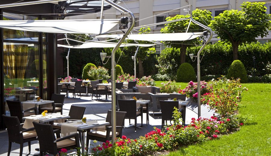 Terrasse et jardin privé