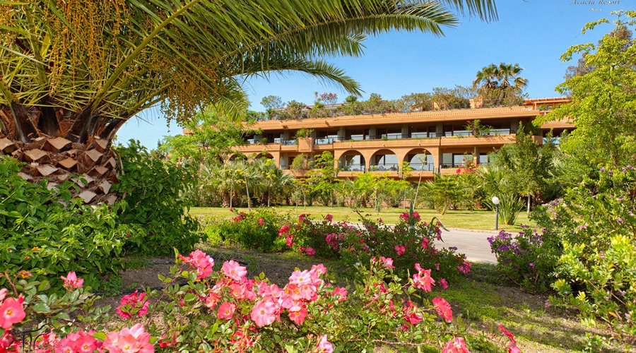 Parco verde dell'Hotel