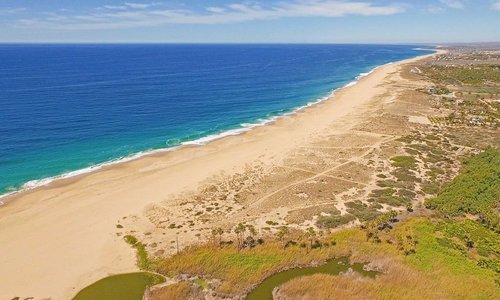 Beachscape from La Poza to the Turtle Incubation Hatchery
