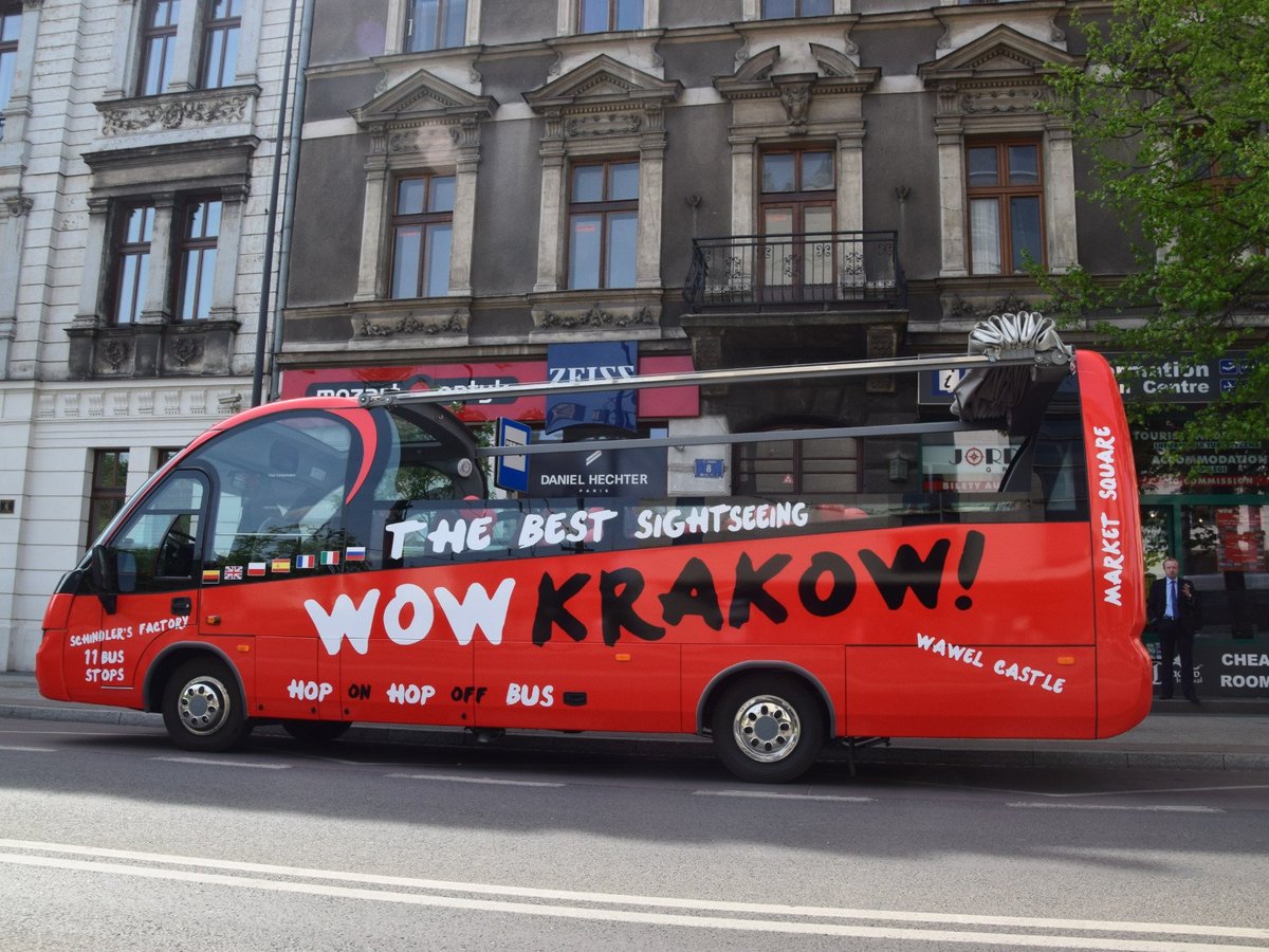 WOWKRAKOW! HOP ON HOP OFF BUS (Cracovia) 2022 Qué saber antes de ir Lo más comentado por la
