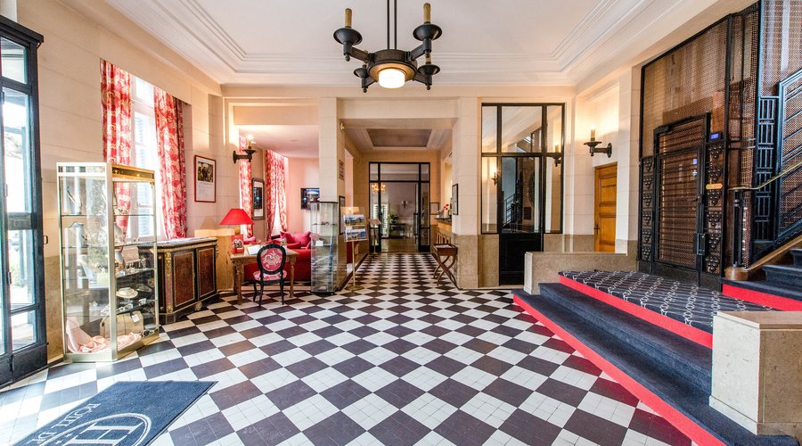 Lobby at the Hotel de la Poste