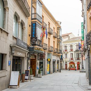Street at the Hotel Las Moradas
