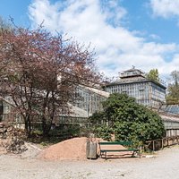 Altes Glashaus im Botanischen Garten Graz