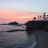 Goff Island at sunset (in front of the Montage Beach Resort