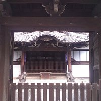 The Main Building through the Main Gate of the Temple