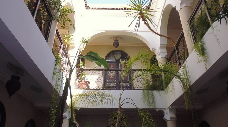Looking up from ground floor