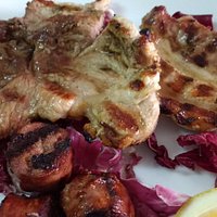 Misto maiale alla brace