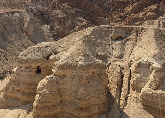 One of the main Dead Sea Scroll caves.