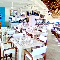 An open kitchen with a seafood market-feel, ALETA features fresh, daily-caught seafood.