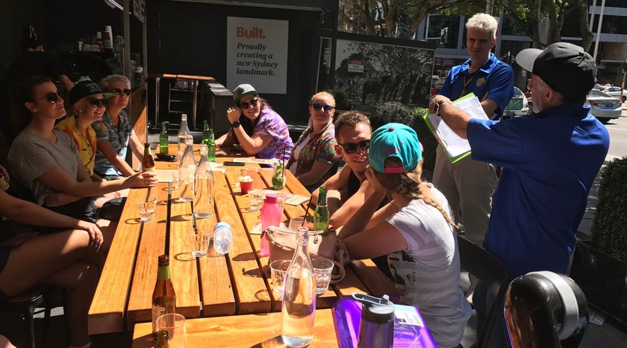 Fantastic Race Sydney - A well deserved beer ...