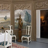 Ett återskapat sceneri från filmen Järnbäraren (1911) möter besökarna.