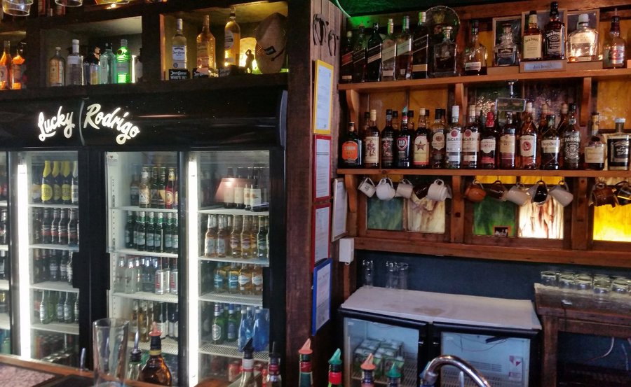 Bar area