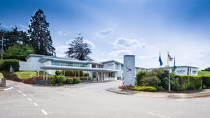 The Devon Hotel in Exeter, image may contain: Hotel, Building, Architecture, City