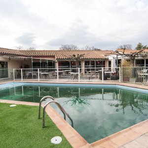 The Pool at the BEST WESTERN Uzes Pont du Gard