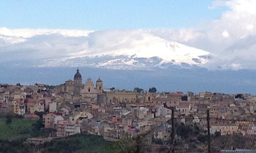 Panorama di Militello in Val di Catania