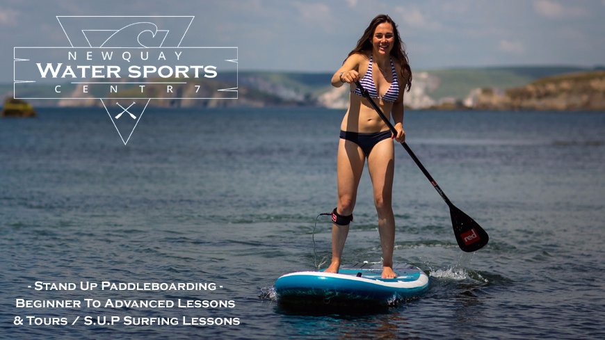 paddle boarding fistral beach