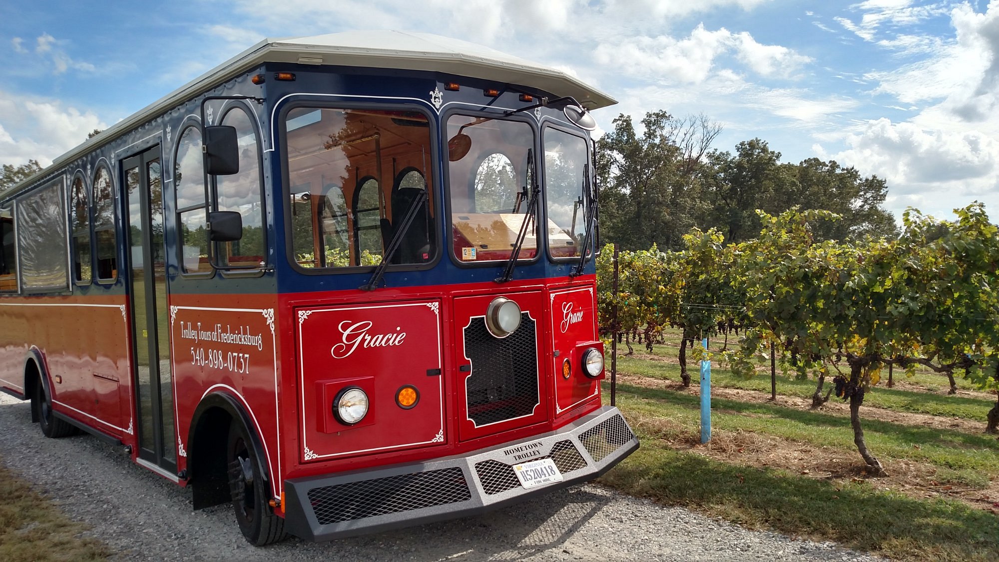fredericksburg tx trolley wine tour