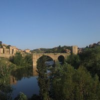 Brücke über den Rio Tejo zur Altstadt von Toledo