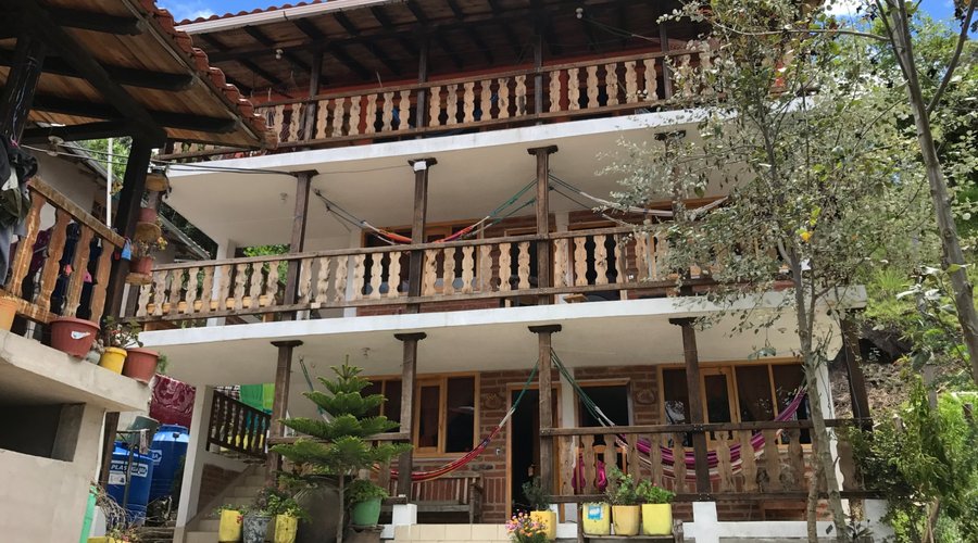 Casa con las habitaciones de 4 camas