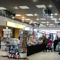 Inside the shopping centre