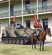 From sword & lance to armoured fighting vehicles, over 130 years of military history