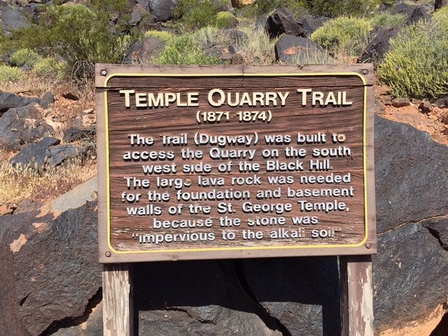St. George Temple Quarry Trail image