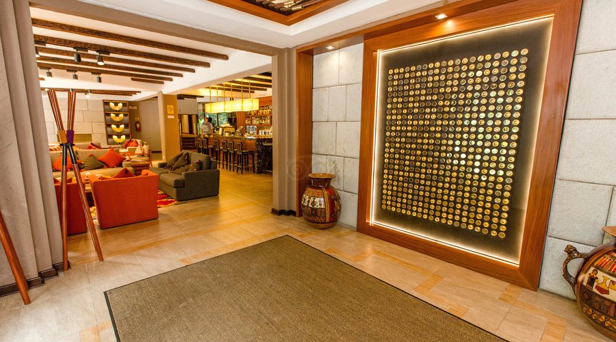 Entrance at the SUMAQ Machu Picchu Hotel