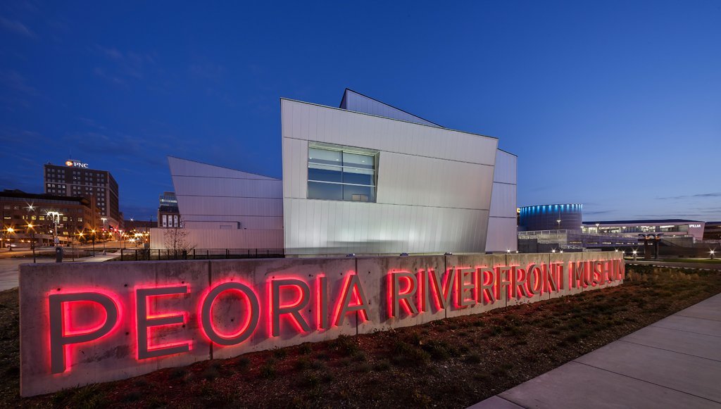 Peoria Riverfront Museum Parking