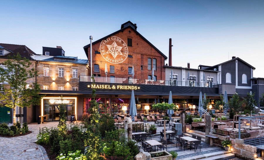 Gastronomie Liebesbier in Maisel's Bier-Erlebnis-Welt