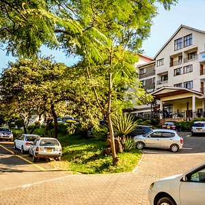 Parking and Front of Ywca Parkview Suites,Nairobi