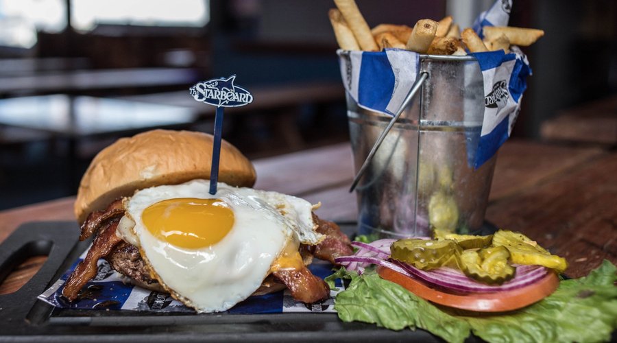 "Running of the" Bull Burger